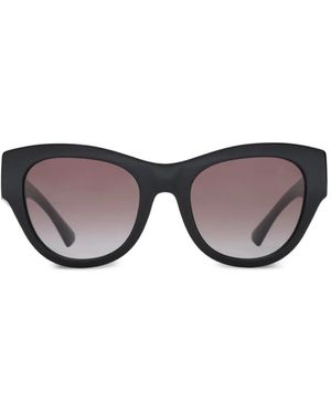 Burberry Ekd Round Sunglasses - Gray