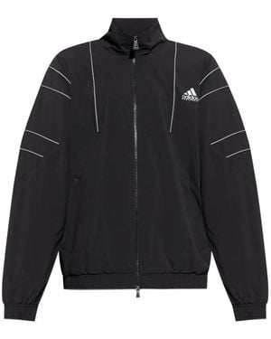 adidas Eqt Panelled Zip-Up Jacket - Blue