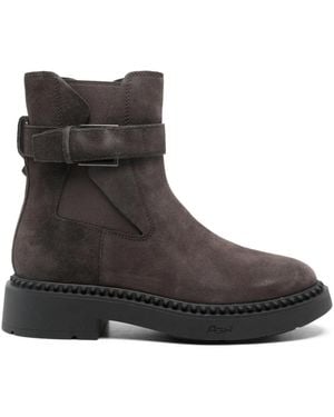 Ash 35Mm Buckle Strap Boots - Brown