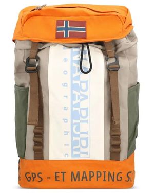 Napapijri Equator Rucksack mit Flaggen-Logo - Orange