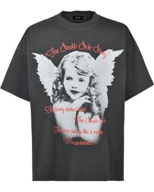 BREATH Angel Graphic-Print T-Shirt - Black