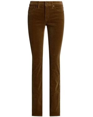 Ralph Lauren Corduroy-Effect Trousers - Brown