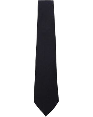 Canali Wool Tie - Blue