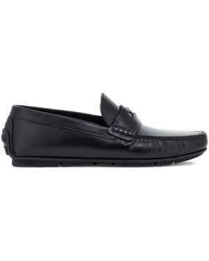 Roberto Cavalli Logo-Plaque Loafers - Blue