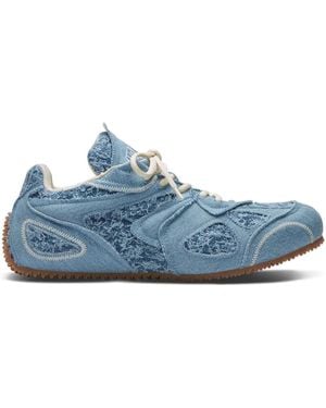 Axel Arigato Denim Lace-Up Trainers - Blue