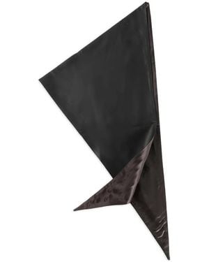 Lemaire Pañuelo Con Diseño Triangular - Negro