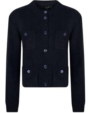 Weekend by Maxmara ボタン カーディガン - ブルー