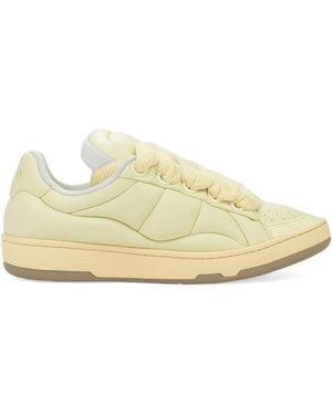 Lanvin Sneakers Basses Curb Xl "Camomille" - Neutro