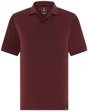 BOGGI Contrasting-Trim T-Shirt - Red