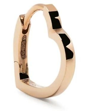 Repossi Orecchino A Bottone Heart - Metallizzato