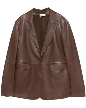P.A.R.O.S.H. Patch-Pocket Jacket - Brown