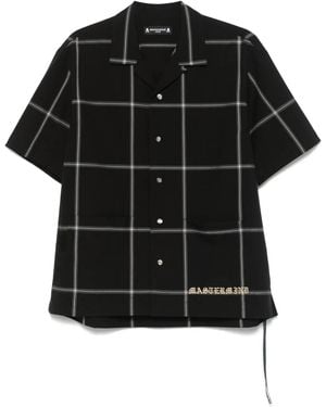 Mastermind Japan Camicia A Quadri - Nero