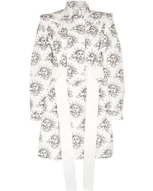 Stella McCartney Watw Sun-Print Mini Dress - White