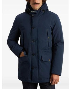 Woolrich Mountain Cloth Parka - Blue