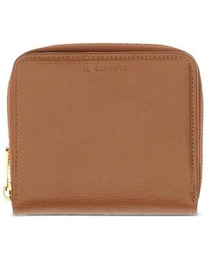 Il Bisonte Zipped Wallet - Brown