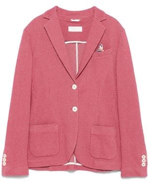 Circolo 1901 Textured Blazer - Pink