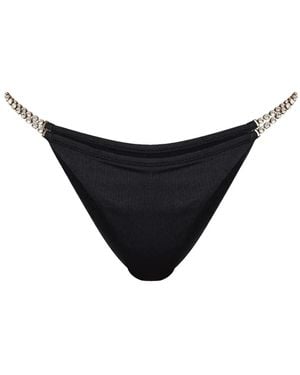 Moschino Slip Mit Logo - Schwarz
