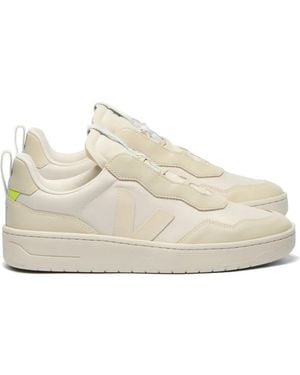 Veja X Cfcl V-90 Leather Trainers - White