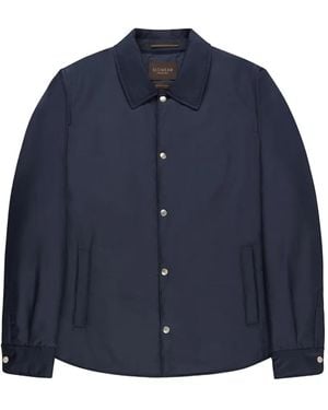 Slowear Padded Shirt Jacket - Blue