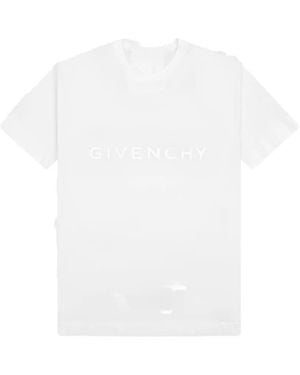 Givenchy Reflective T-Shirt - White