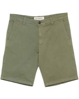 Roy Rogers Logo-Patch Shorts - Green