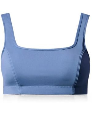Perfect Moment Logo Bra Top - Blue