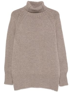 Manzoni 24 Raglan-Sleeves Jumper - Brown