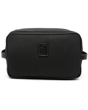 Longchamp Estuche De Maquillaje Boxford Mediano - Negro