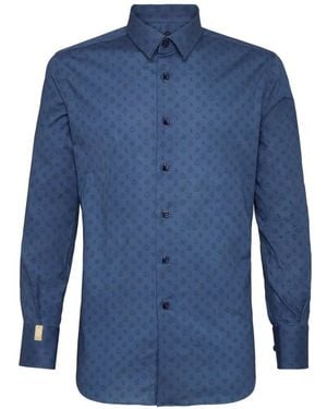 Billionaire Chemise À Manches Longues - Blue