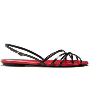 Proenza Schouler Uma Slingback Sandals - Red