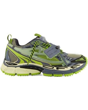 Off-White c/o Virgil Abloh Off Ow Be Right Back Mesh Low-Top Trainers - Green