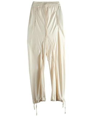 Yehuafan Drawstring Pants - Natural