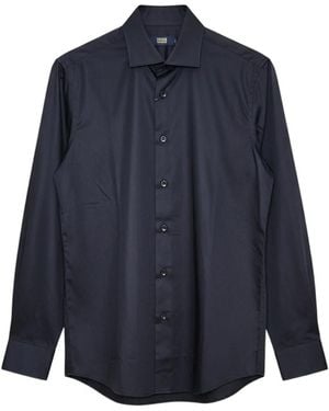 Roberto Cavalli Cotton Shirt - Blue