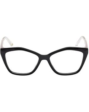 Skechers Gafas Con Montura Cat Eye - Marrón