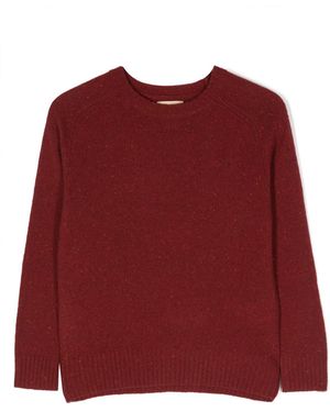 Bellerose Pull Gatu En Laine Mérinos - Rouge