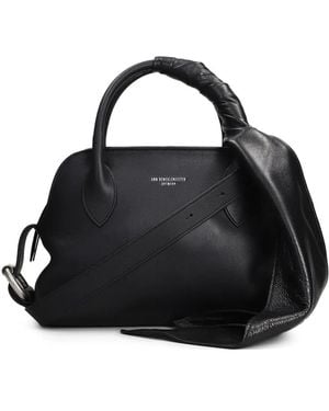 Ann Demeulemeester Small Knot-Detail Shoulder Bag - Black