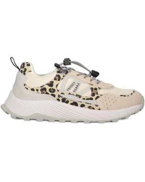 Acbc Sneakers Project Terra Leopardate - Bianco