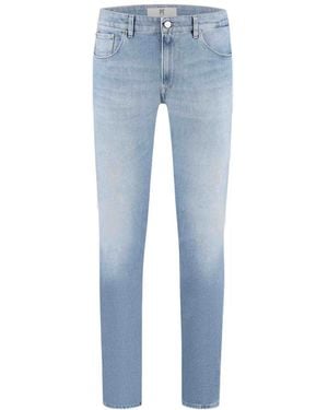 PT Torino Faded Slim-Fit Jeans - Blue