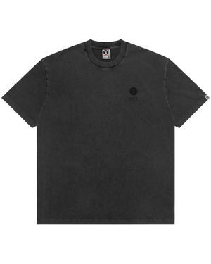 Aape By A Bathing Ape Crewneck Logo T-Shirt - Black