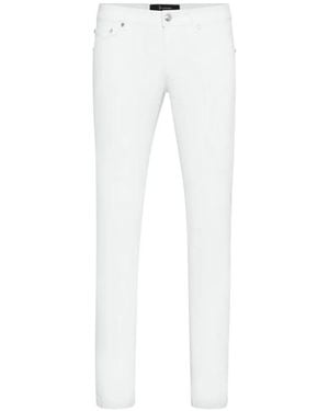 Billionaire Double B Straight-Leg Jeans - White