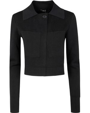 JOSEPH Fitted Jacket - Black
