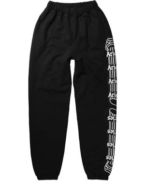 Aries Pantaloni Sportivi Con Stampa - Nero