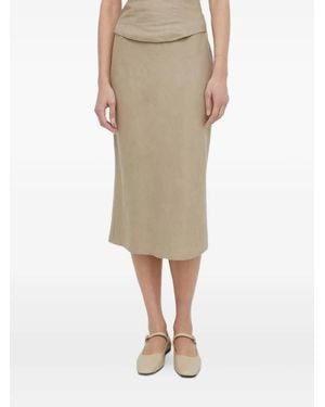 Samsøe & Samsøe Falda midi Saagneta - Neutro