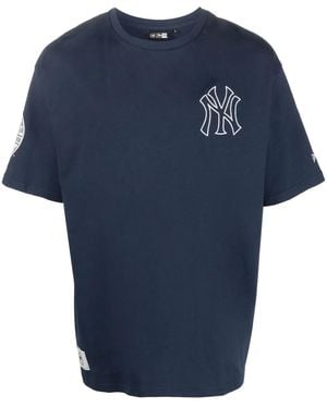 KTZ Logo-Print Cotton T-Shirt - Blue