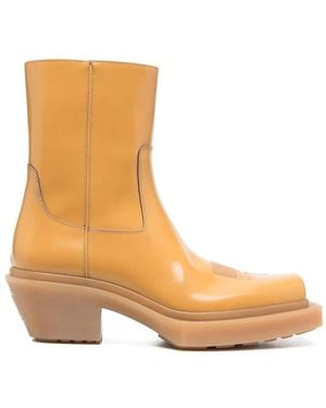 VTMNTS Bestickte Cowboystiefel 60Mm - Braun
