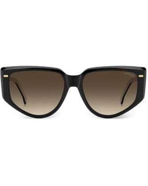 Carrera Geometric-Frame Sunglasses - Grey