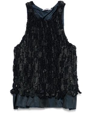 SONIA CARRASCO Oberteil Im Patchwork-Look - Schwarz