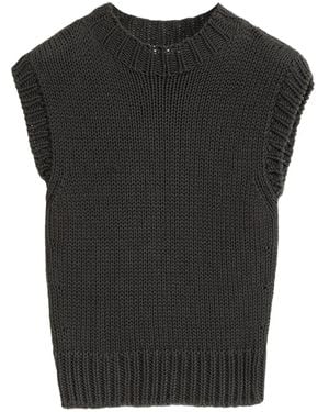 Lemaire Sleeveless Knitted Sweater - ブラック
