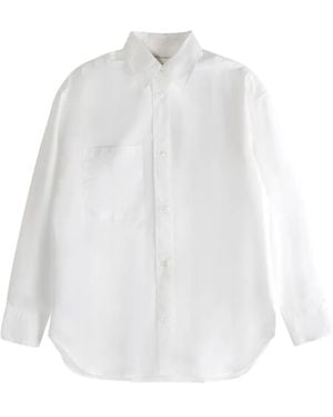 Studio Nicholson Leto Patch-Pocket Long-Sleeve Shirt - White