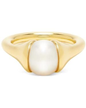 RAGBAG STUDIO Lumora Pearl Ring - Metallic